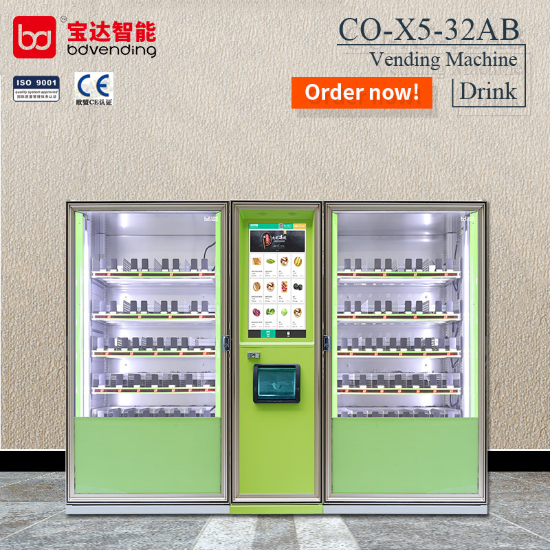 Salad Pizza Touch Screen China Vending Machine companies