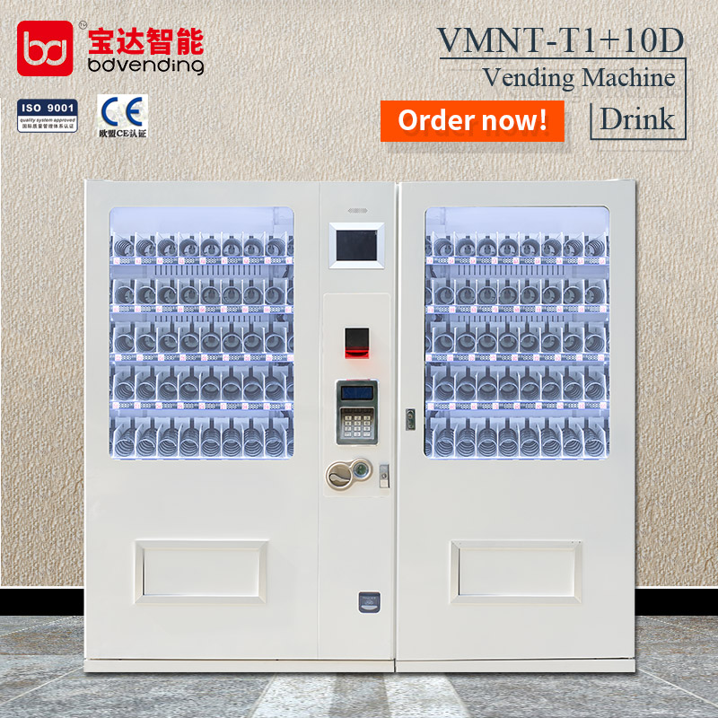 Large capacity Drink Food combo China bulk vending machine