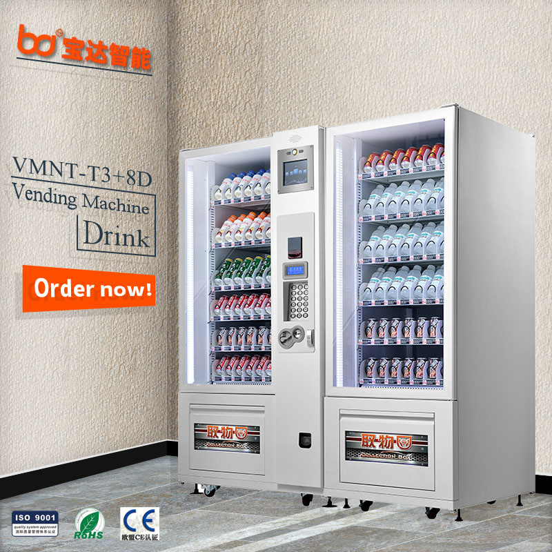 China vending machine/vending machine for foods and drinks